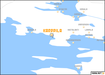 map of Karppila