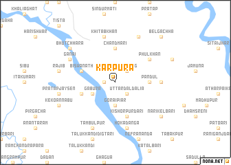 map of Karpura