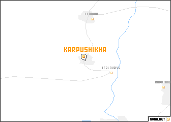 map of Karpushikha