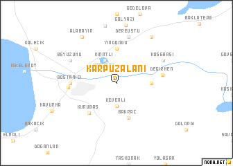 map of Karpuzalanı