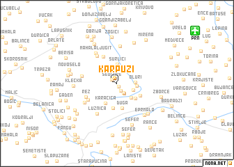 map of Karpuzi