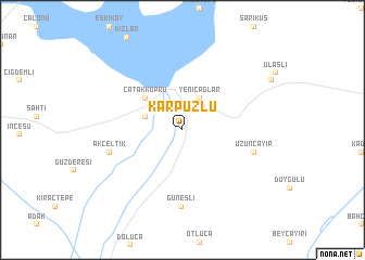 map of Karpuzlu