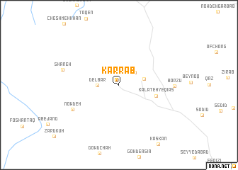 map of Karrāb