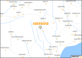 map of Karraipia