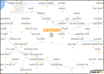 map of Kärrarp