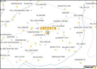 map of Karrāyā