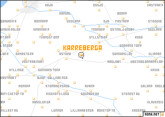 map of Kärreberga