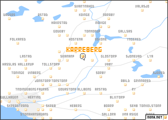 map of Kärreberg