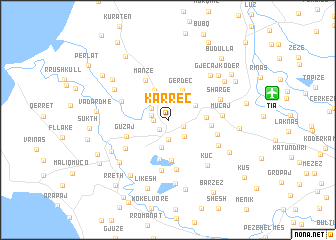 map of Karreç