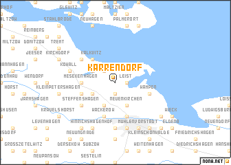 map of Karrendorf