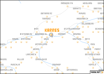 map of Karres