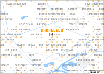 map of Karreveld