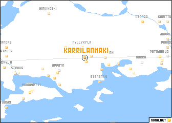 map of Kärrilänmäki