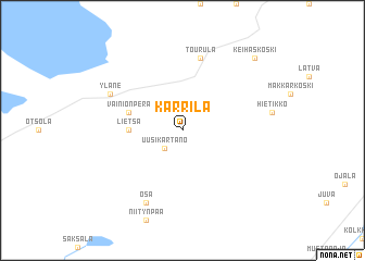 map of Kärrilä