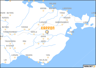 map of Karron