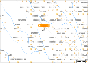 map of Karrow
