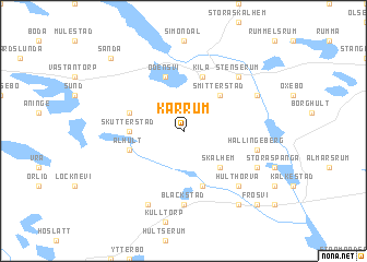 map of Karrum