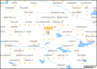 map of Kärr