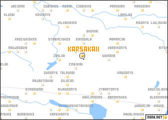 map of Karsakai I