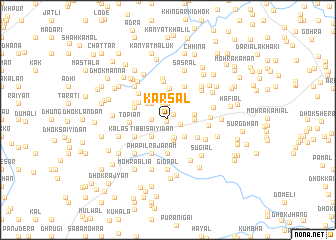 map of Karsāl