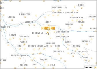 map of Kar Sām