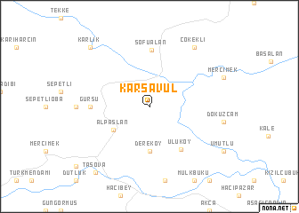 map of Karsavul