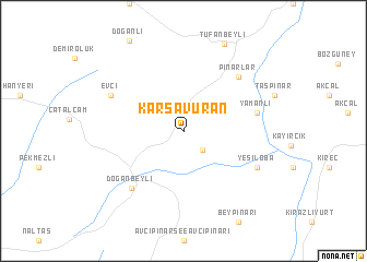 map of Karsavuran