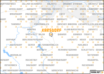 map of Karsdorf