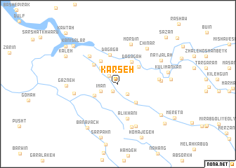 map of Karseh