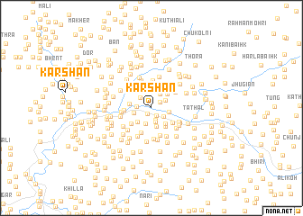 map of Karshan