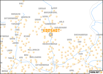 map of Kārshat