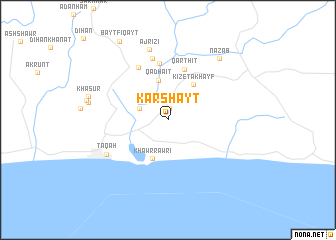 map of Karshayt