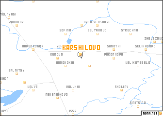map of Karshilovo