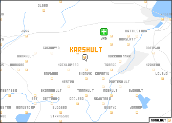 map of Karshult