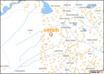 map of Kārsiri