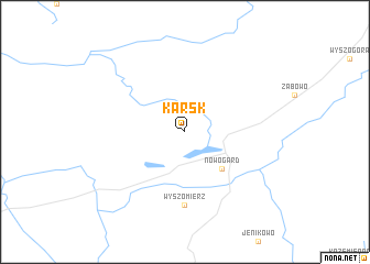map of Karsk