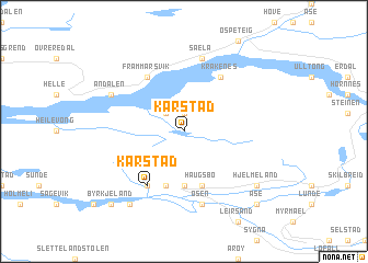 map of Karstad