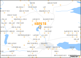 map of Kårsta