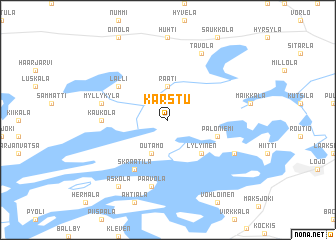 map of Karstu