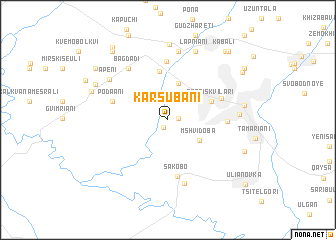 map of Karsubani