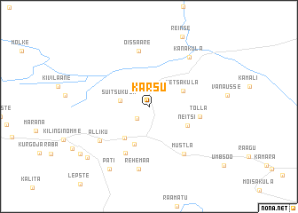 map of Kärsu