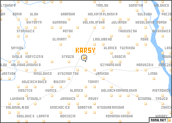 map of Karsy