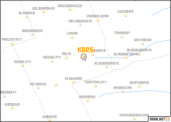map of Kars