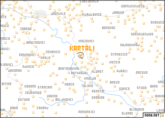 map of Kartali