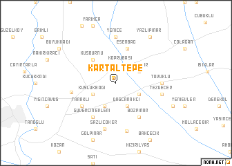 map of Kartaltepe