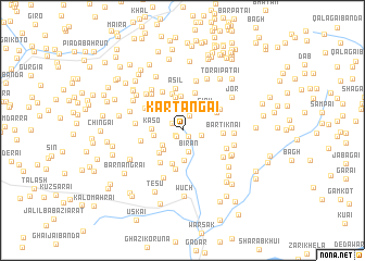 map of Kār Tangai