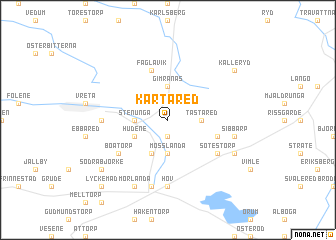 map of Kärtared