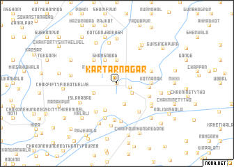 map of Kartārnagar