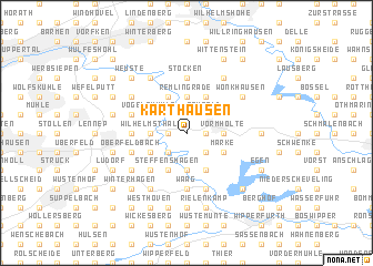 map of Karthausen