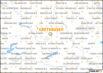 map of Karthausen